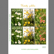 Art mail - from cycle: Polish flowers